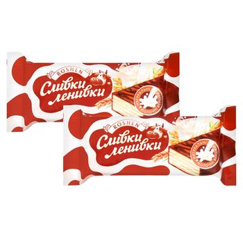 Roshen Slivki Lenivki Chocolate-Waffer Candies