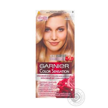 Крем-фарба для волосся Garnier Color Sensation №9.02 Сяючий опал купити, ціни на МегаМаркет - фото 1