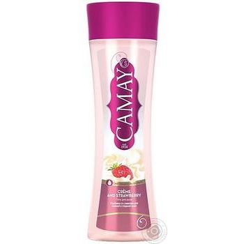 CAMAY Strawberry with cream Shower gel 250ml - buy, prices for MegaMarket - photo 1