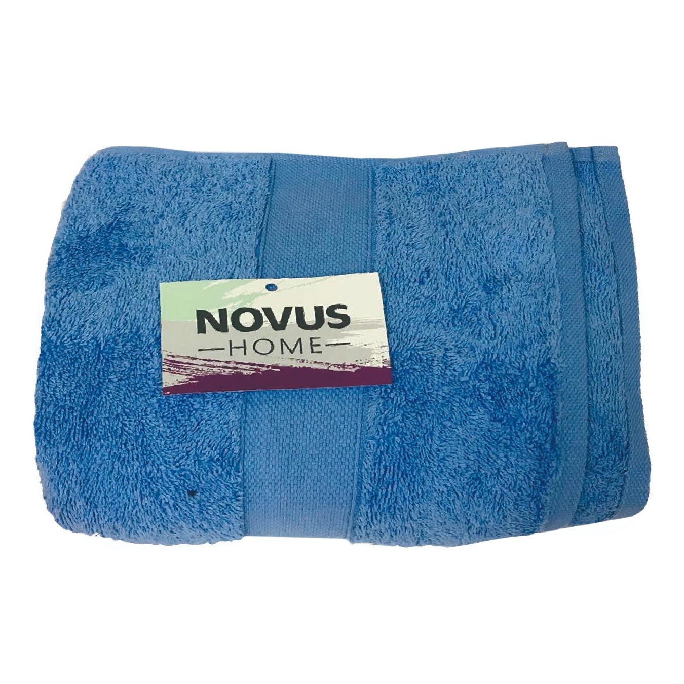 

Полотенце махровое Novus home голубой 50x90см