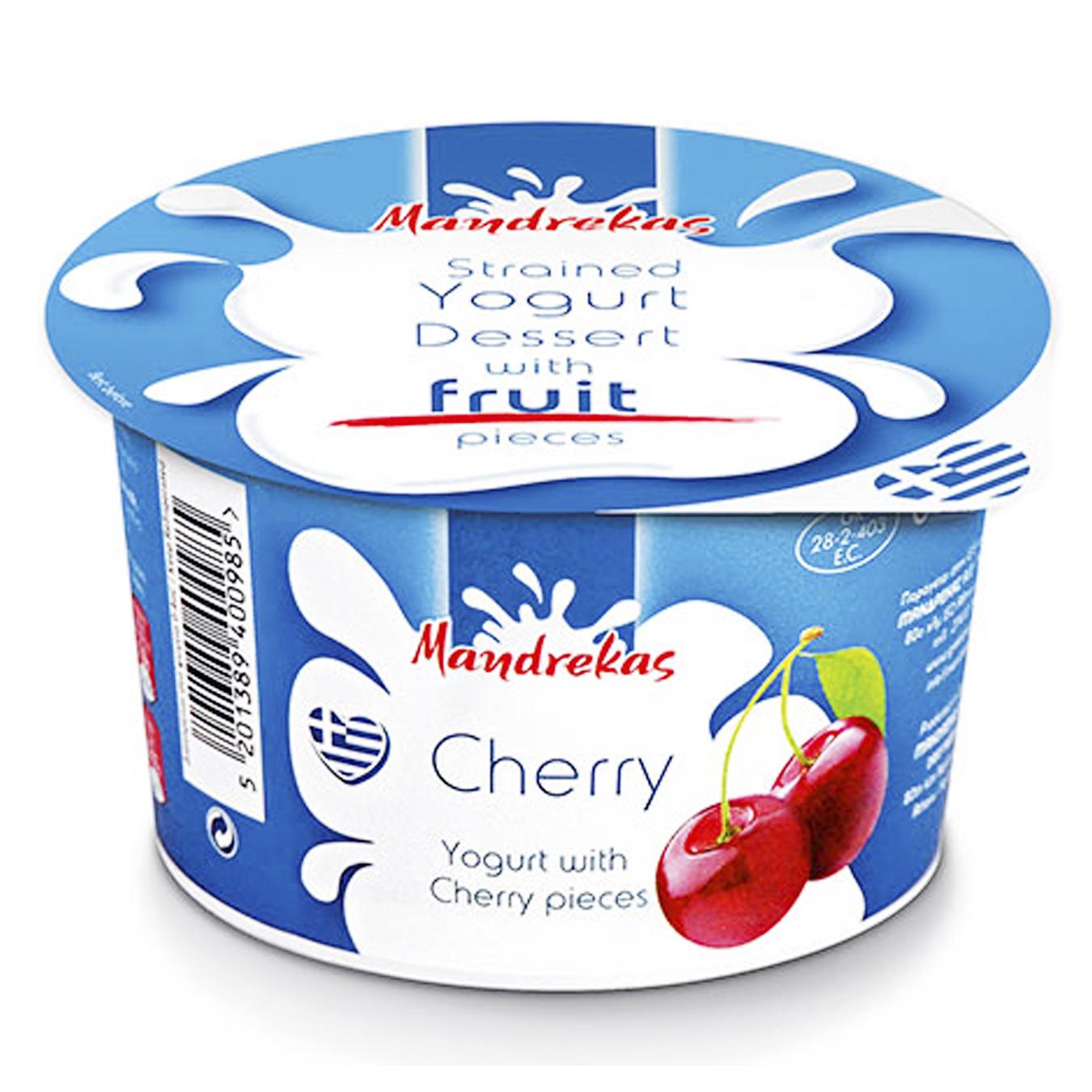 

Йогурт Mandrekas греческая вишня 2% 150г