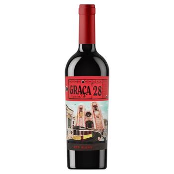 Вино Graça 28 красное сухое 14,5% 0,75л - купить, цены на AlcoHub - фото 1