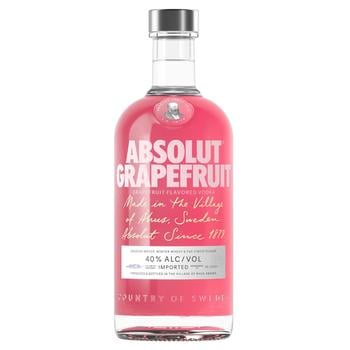 Водка Absolut Грейпфрут 40% 0,7л - купить, цены на - фото 1