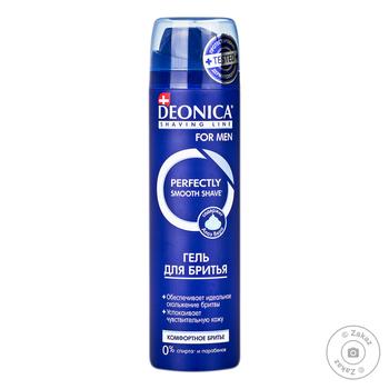 Deonica Shaving Gel For Men With Aloe Vera 200ml - buy, prices for - photo 2