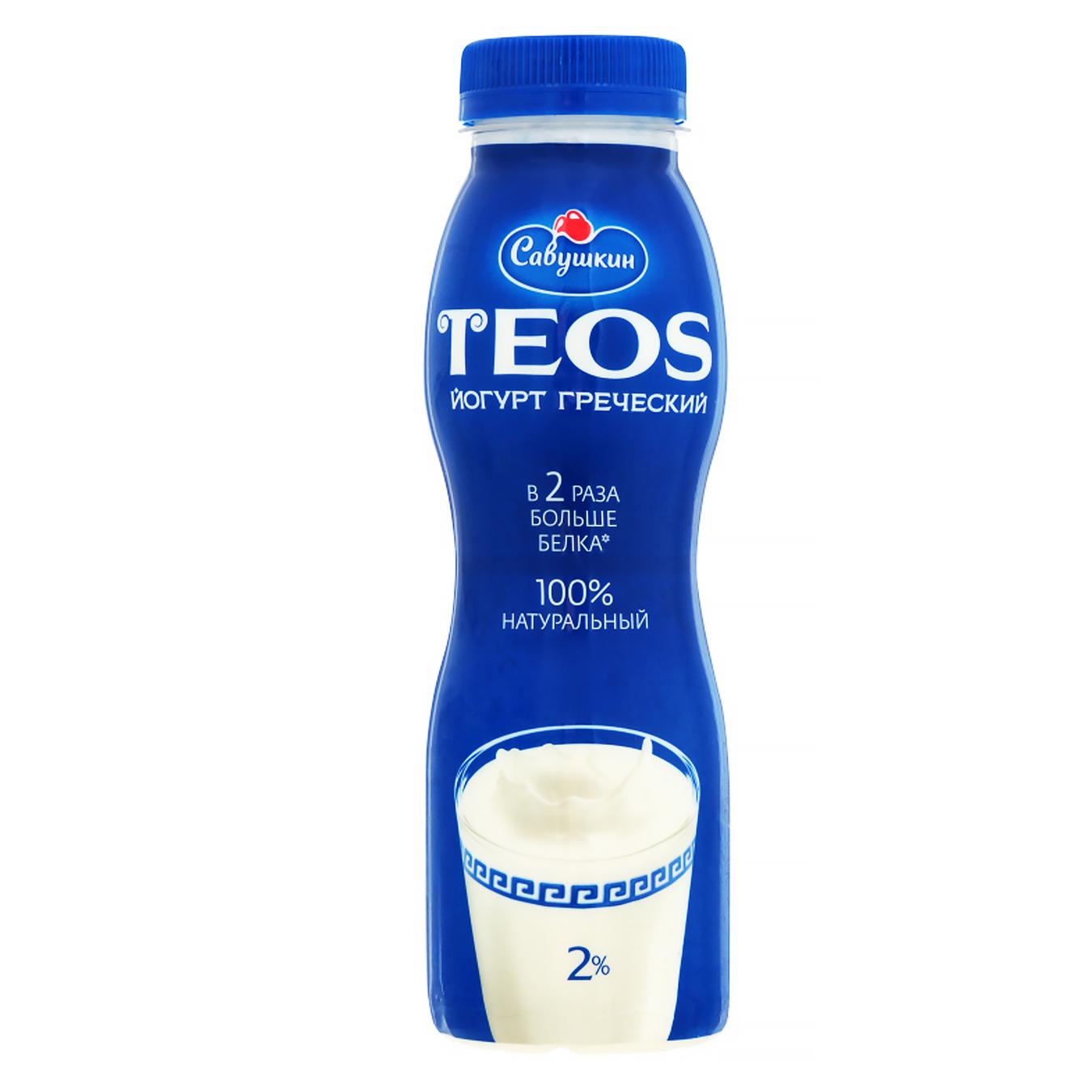 

Йогурт Teos Греческий 2% 300г