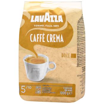 Кава Lavazza Dolce Caffe Crema в зернах 1кг - купити, ціни на Auchan - фото 1