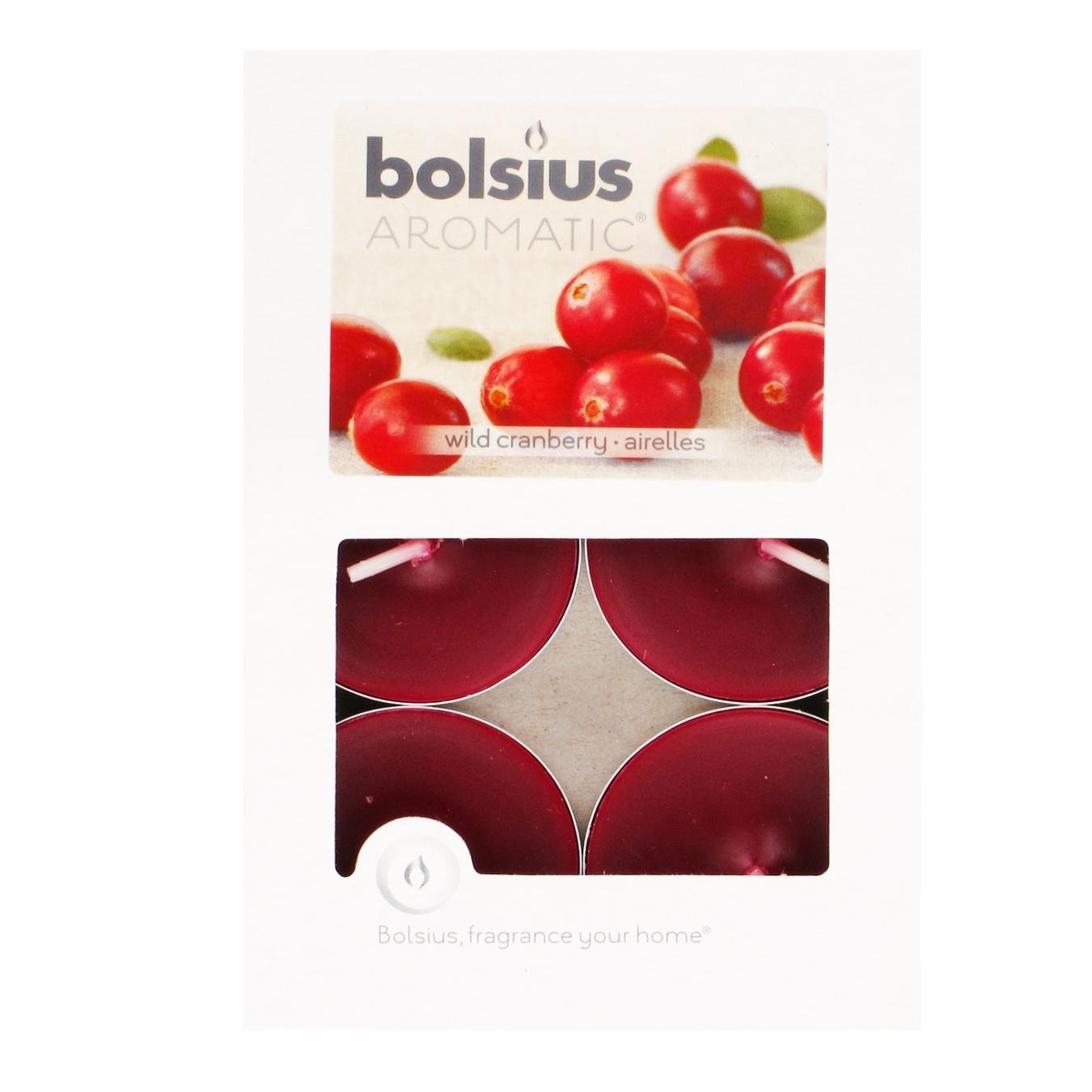 

Свічки - таблетки Bolsius 4 г. 6 шт. журавлина арт. 103626941589