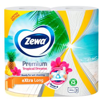 Полотенца бумажные Zewa Premium Summer 2шт - купить, цены на  - фото 1