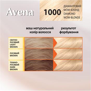 Крем-фарба для волосся стійка AVENA Blond Color 1000 Діамантовий WOW-блонд  - купити, ціни на - фото 4