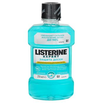 Ополаскиватель полости рта Listerine Защита десен 250мл