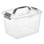 Bursev Grey Container for Transportation 14l