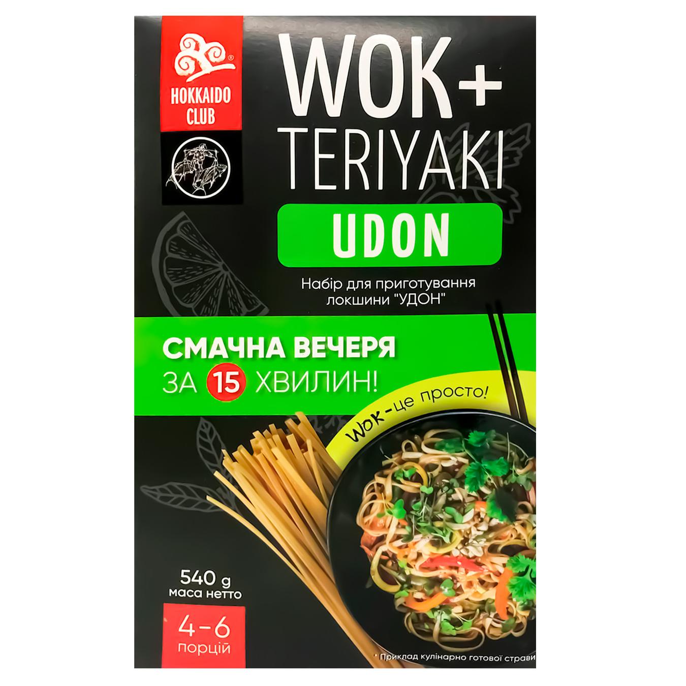 

Набор Hokkaido Club WOK Udon для приготовления лапши 540г