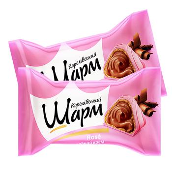 Цукерки АВК Королівський Шарм Rose і шоколадний крем - купити, ціни на Торба - фото 1