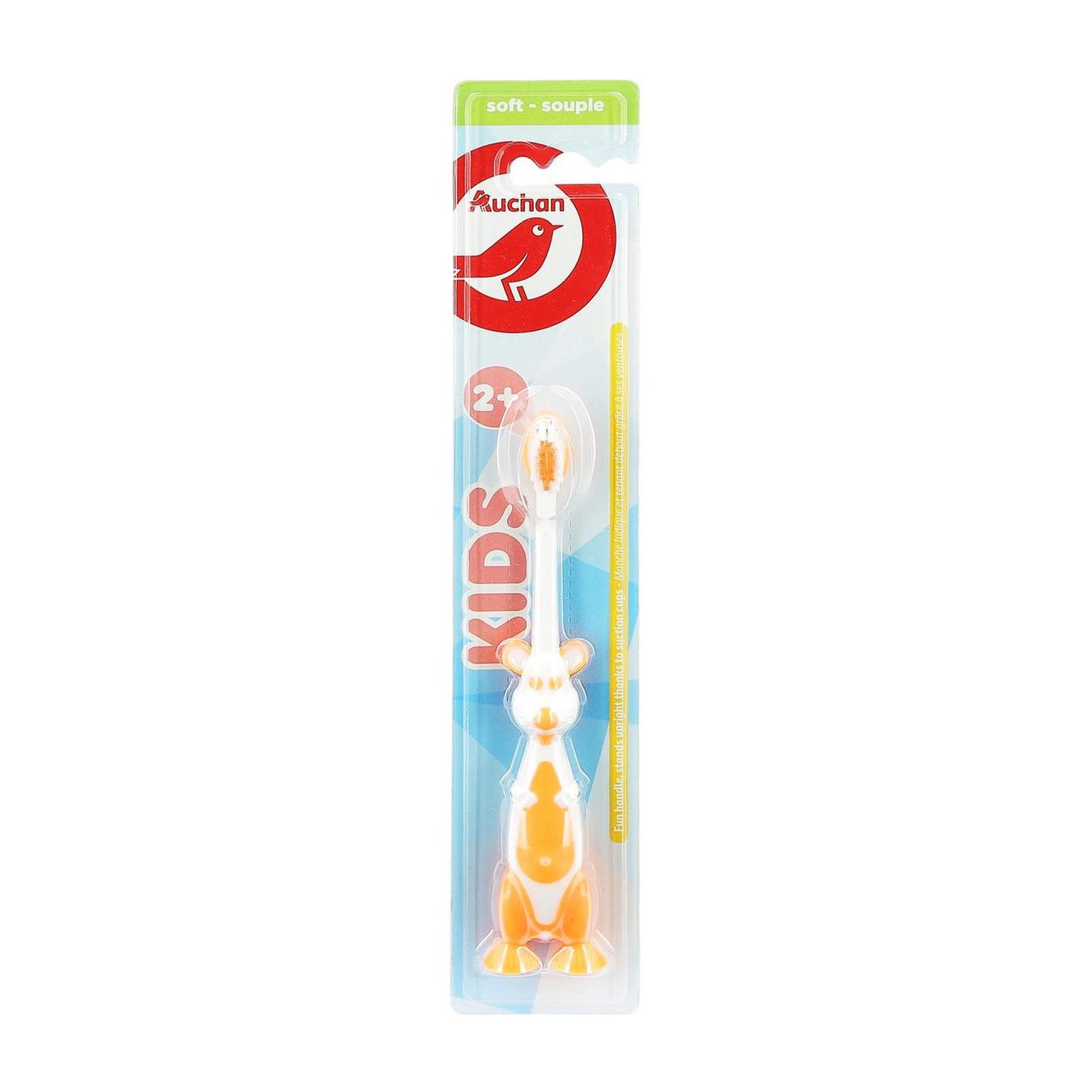 

Зубная щетка Auchan мягкая 2+