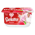 Десерт творожный Чудо Gelato взбитый малина-м'ята 5% 100г