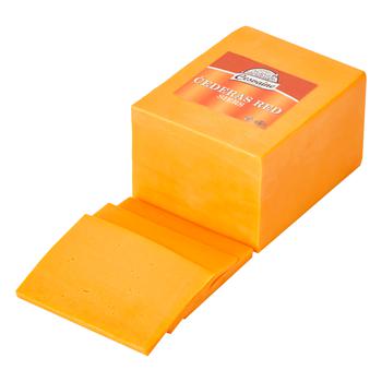 Cesvaine Red Cheddar Cheese 50% - buy, prices for MegaMarket - photo 1