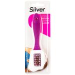 Щітка Silver для нубуку та замші 4-х стороння