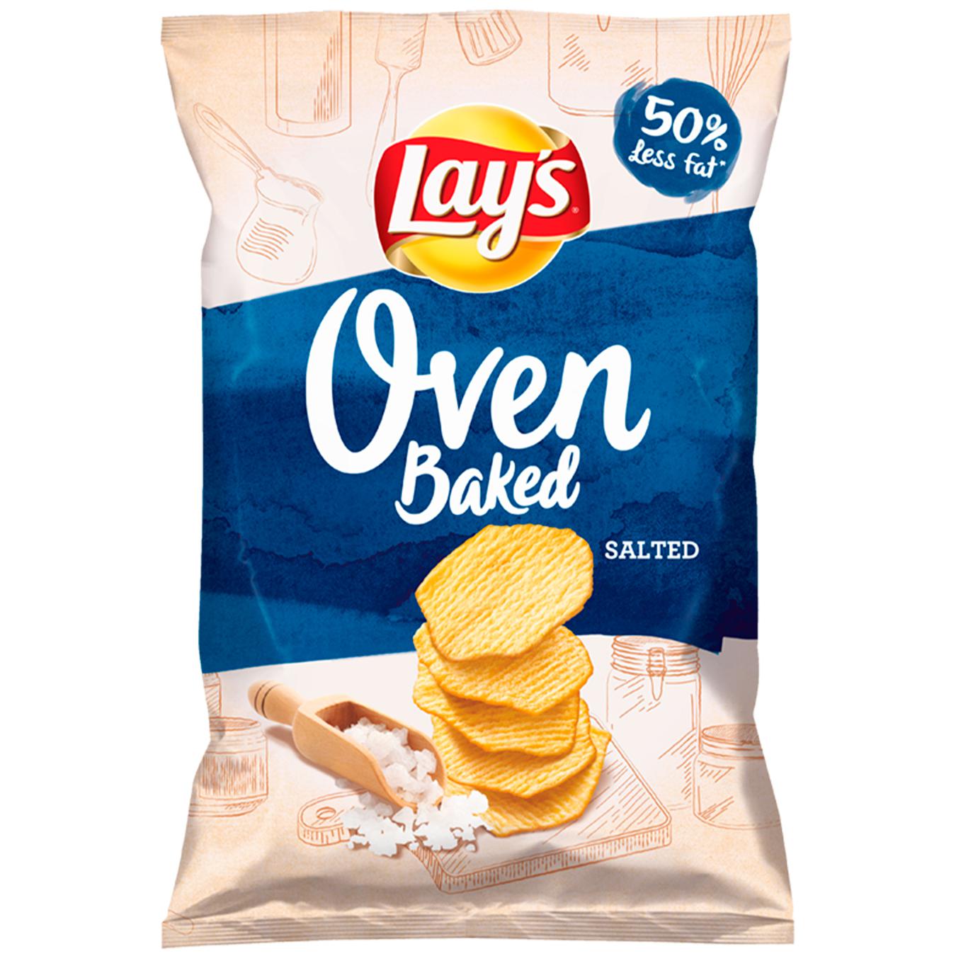 

Чипсы Lay's Запеченные соленые 125г