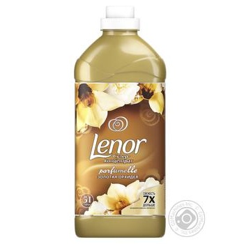 Кондиціонер для білизни Lenor Золота орхідея 1800мл купити, ціни на МегаМаркет - фото 1