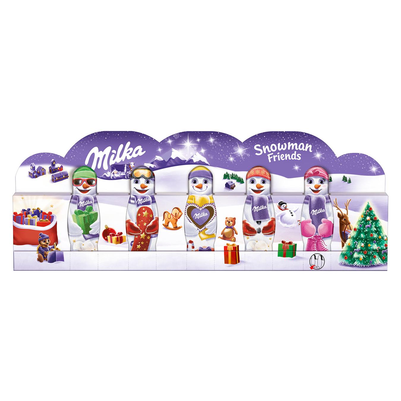 

Фигурка шоколадная Milka Снеговик 75г