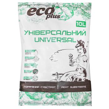 Субстрат Eco Plus универсальный торфяной 10л