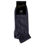 V&T Zigzags Short Men's Socks s.27-29 Dark Grey