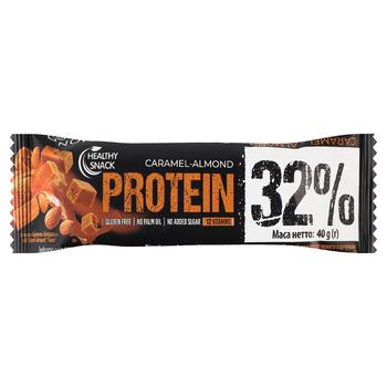 Healthy Snack Caramel-almonds Protein Bar 40g - buy, prices for Tavria V - photo 1