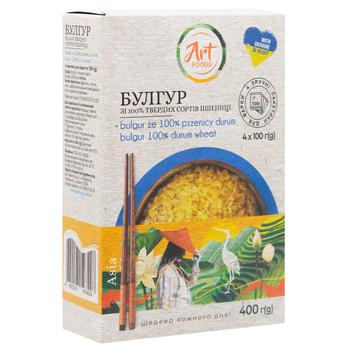 Art Foods Bulgur in Bags 4pcs x 100g - buy, prices for ULTRAMARKET - photo 1