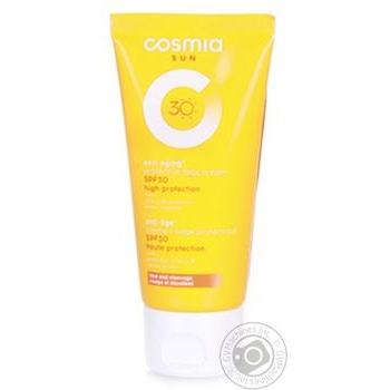 Cosmia Sunscreen cream SPF 30 50ml - buy, prices for Auchan - photo 2