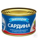 Сардина Аквамарин обжаренная в томатном соусе 240г