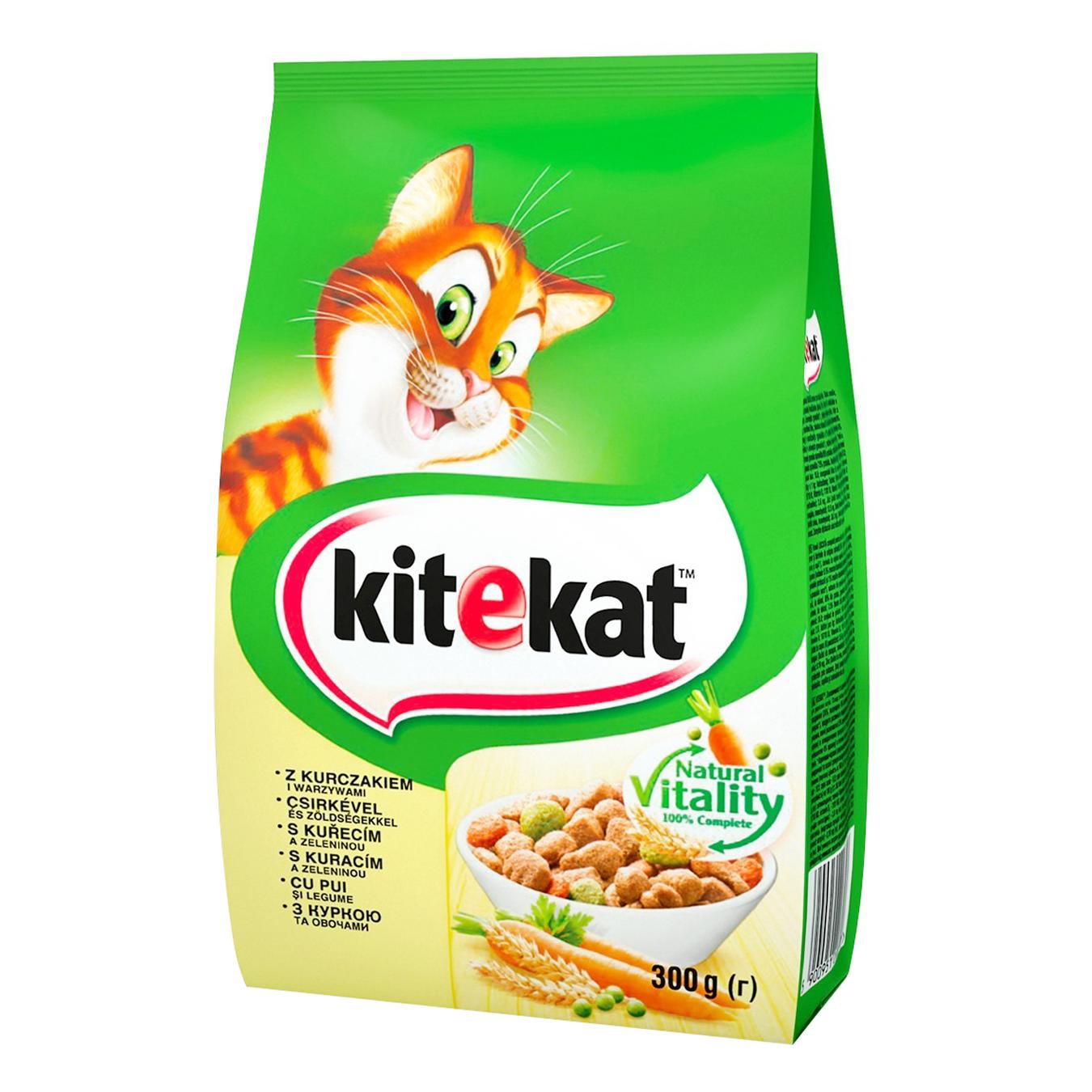 

Корм Кіtekat для кошек сухой курица с овощами 300г