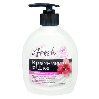 iFresh Orchid Liquid Soap with Silk Proteins 300ml - buy, prices for Ideal - photo 1