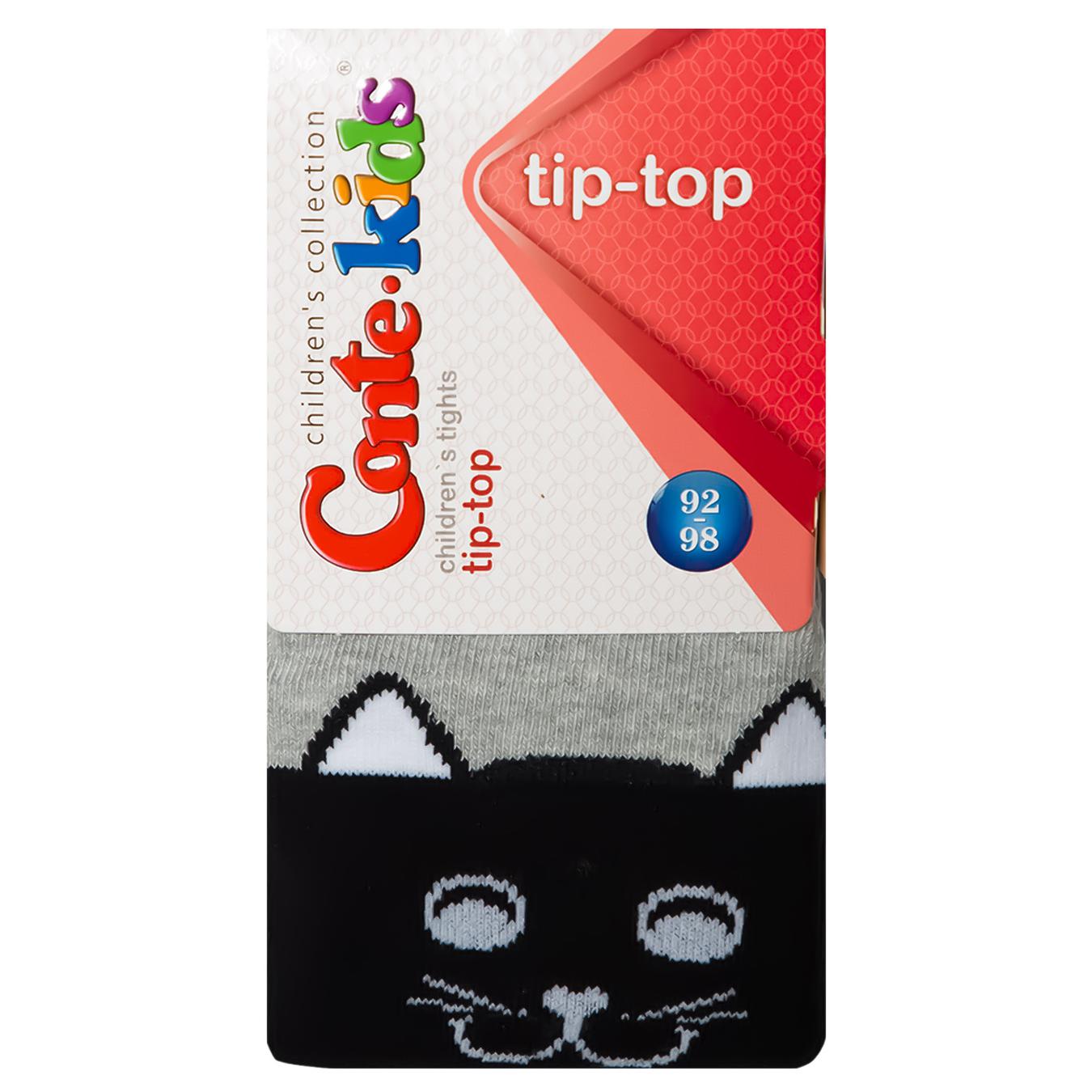 

Колготы детские Conte Kids Tip-Top черный-серый р.92-98