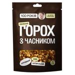 Горох с чесноком 100 Років жареный 70г