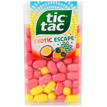 Драже Tic Tac Экзотический микс со вкусом ананаса и маракуйи 54г