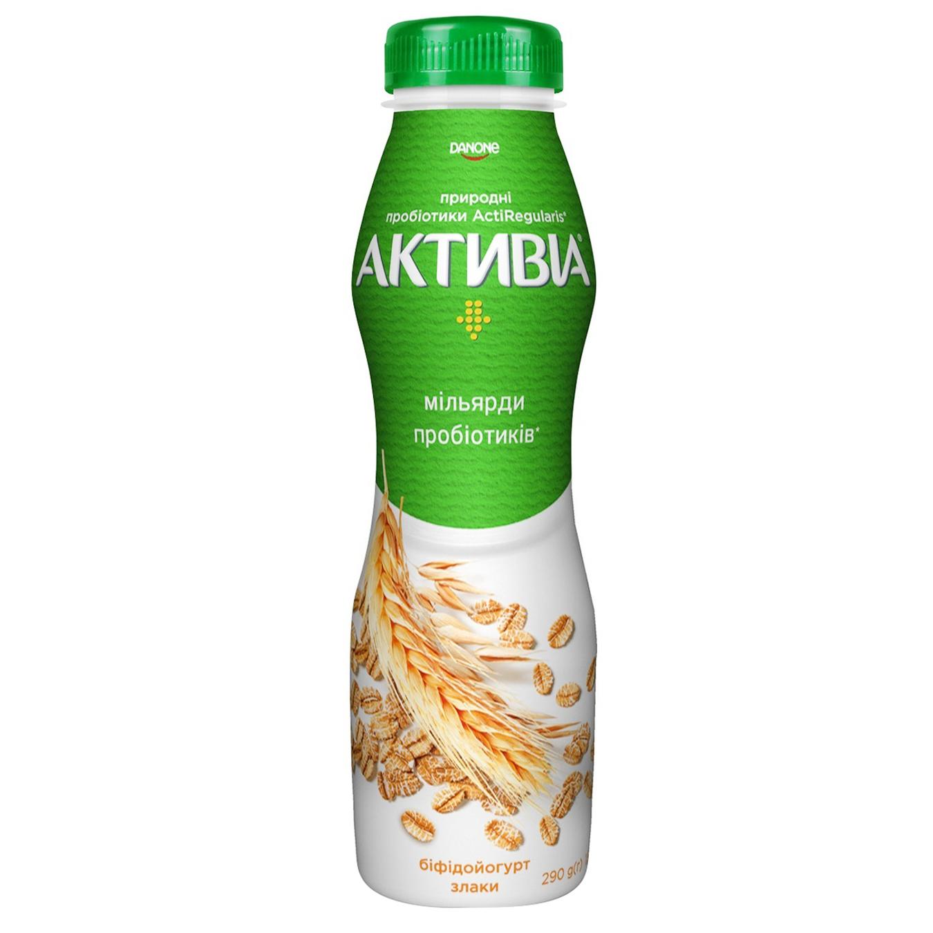 

Бифидойогурт Активиа злаки 1,5% 290г