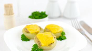 Запечена цибуля з м'ясною начинкою - Image