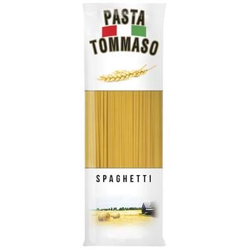 Макаронные изделия Pasta Tommaso спагетти 400г - купить, цены на КОСМОС - фото 1