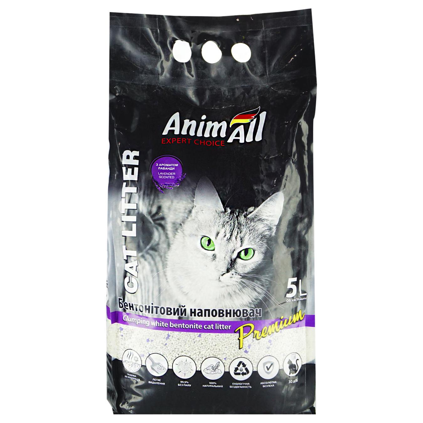 

Наповнювач AnimAll бентонітовий Лаванда 5л