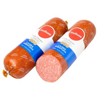 Globino Sausage Salami Bavarian Boiled and Smoked Top Grade - buy, prices for MegaMarket - photo 1