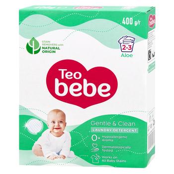 Стиральный порошок для детской одежды Teo Bebe Sensitive Green 400г - купить, цены на NOVUS - фото 1