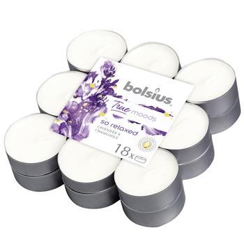 Bolsius True Moods Lavender and Chamomile Candles-Tablets 4g ​​x 18pcs - buy, prices for - photo 1