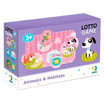 DoDo Animals and Their Habitat Lotto Table Game