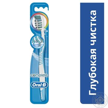 Зубна щітка Oral-B Комплекс Глибоке Чищення середня 2шт купити, ціни на МегаМаркет - фото 2