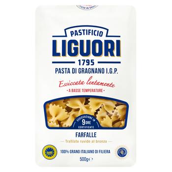 Pastificio Liguori Farfalle Pasta 500g - buy, prices for NOVUS - photo 1