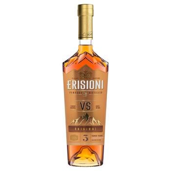 Erisioni 3 Years Cognac of Ukraine 40% 0.5l - buy, prices for AlcoHub - photo 1