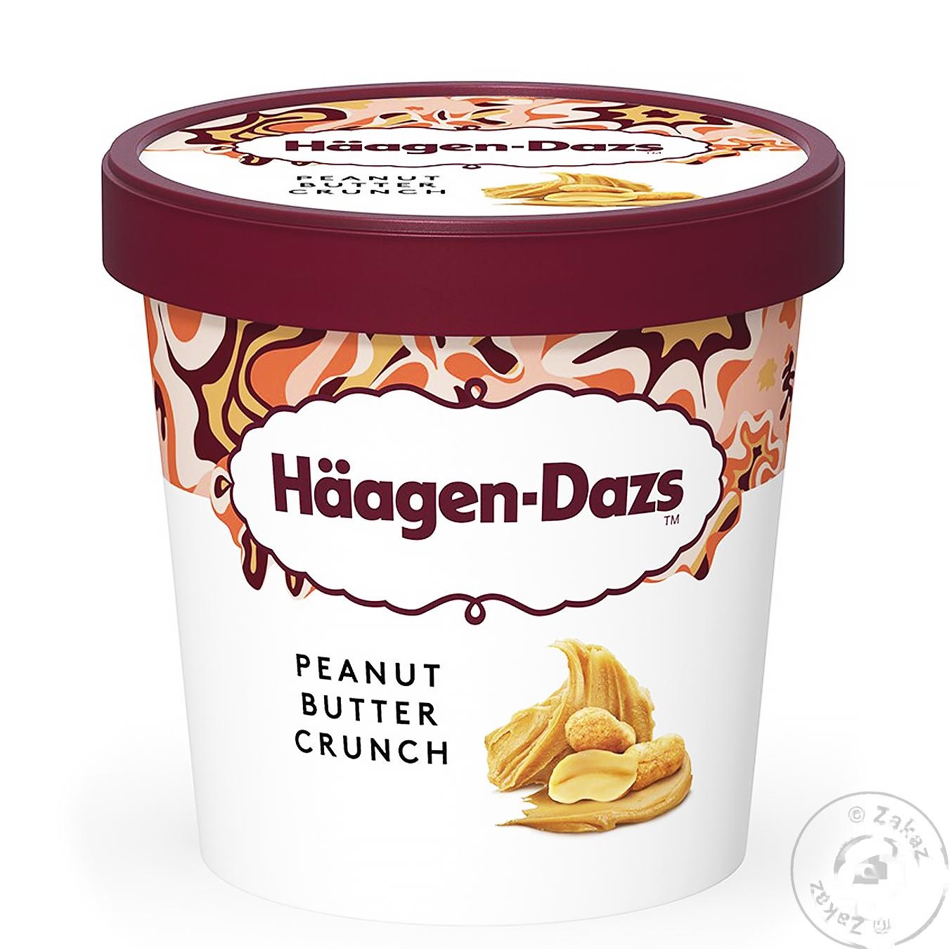 

Мороженое Haagen-Dazs арахисовое масло кранч 0.46л