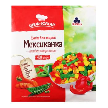 Суміш овочева Рудь Мексиканка для смаження 400г - купити, ціни на Novus - фото 1