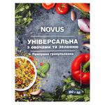 Приправа Novus Універсальна з овочами та зеленню 60г