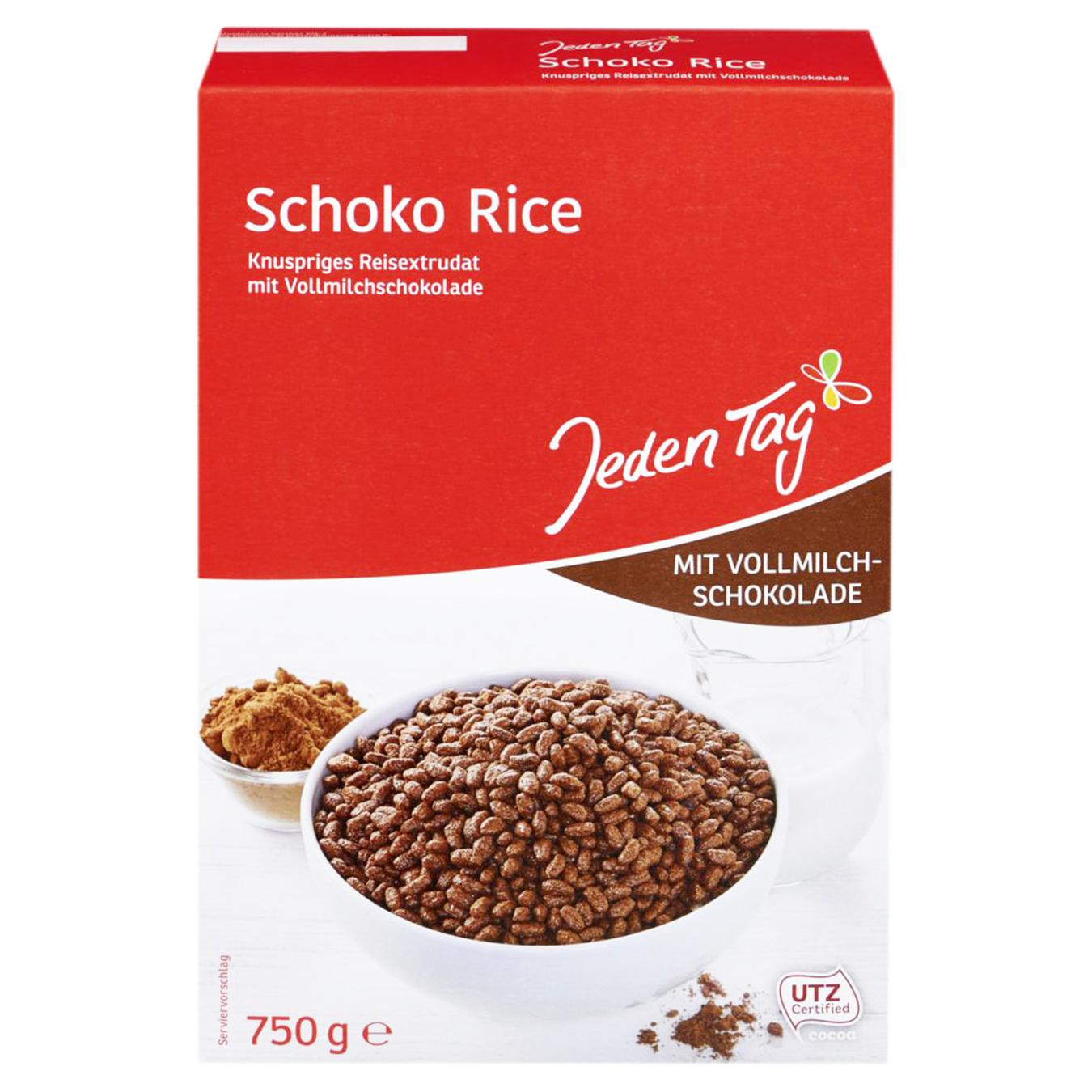 

Готовый завтрак Jeden Tag Chocolate Rice 750г